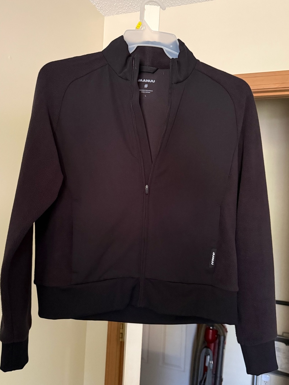 Jaanuu Cloud Hybrid Fleece Bomber Jacket
